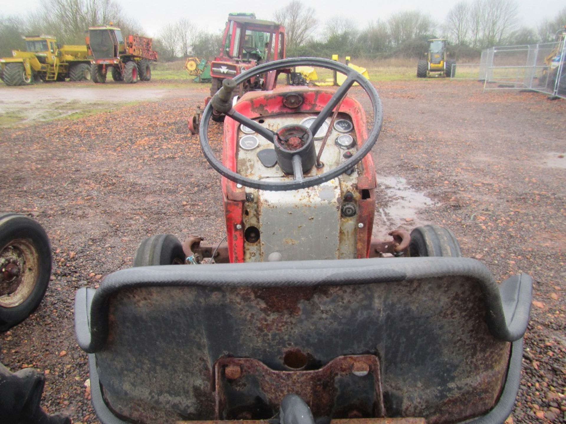 Massey Ferguson 168 2wd Tractor c/w 4 bolt pump & long pto - Image 7 of 7
