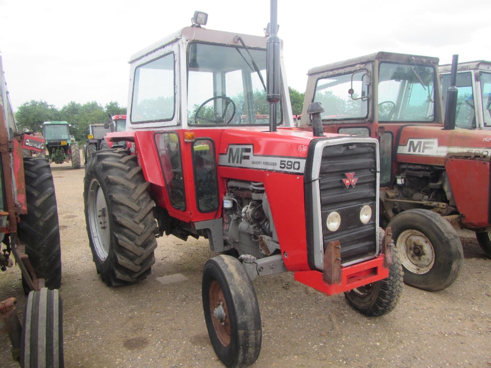 Massey Ferguson 590 Tractor Ser No 7256005 - Image 3 of 6