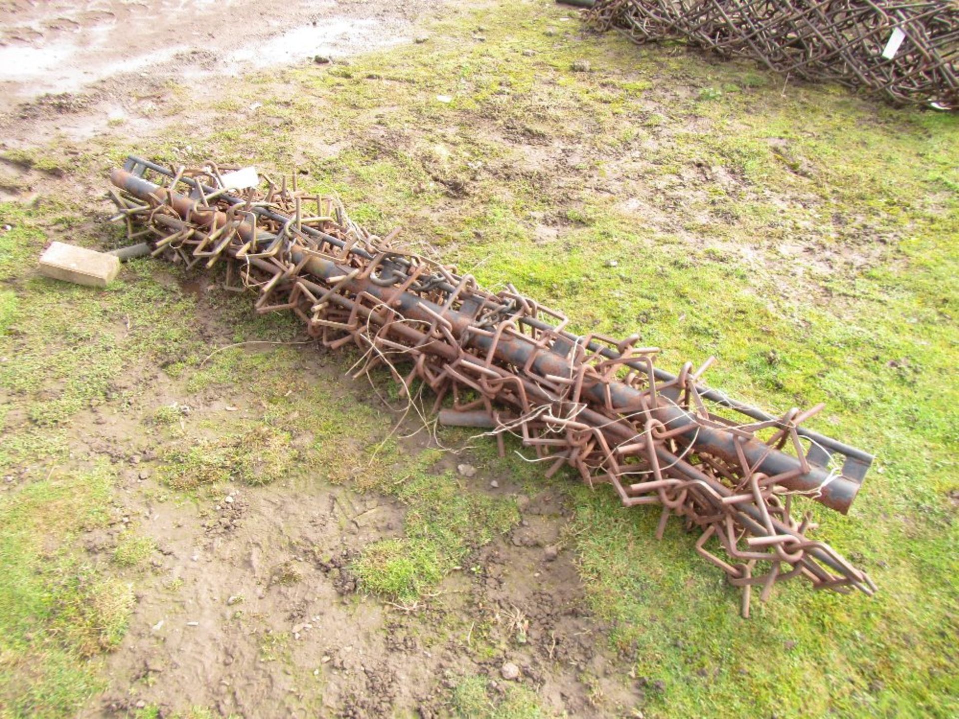 Square Link Spiked Chain Harrow - Image 3 of 4