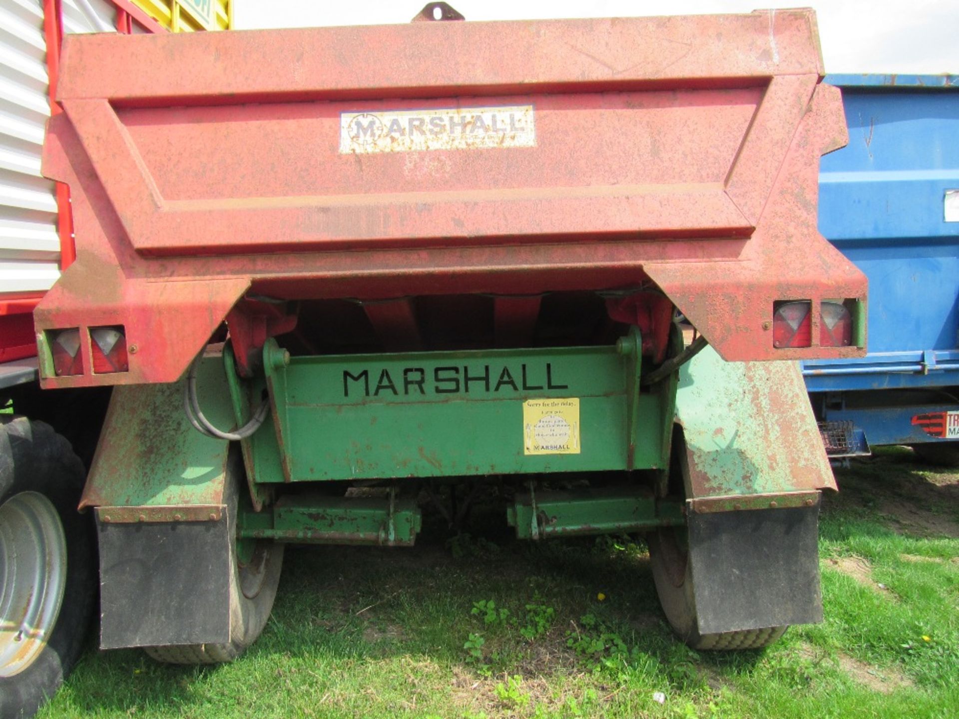Marshall 12 Ton Dump Trailer - Image 3 of 8