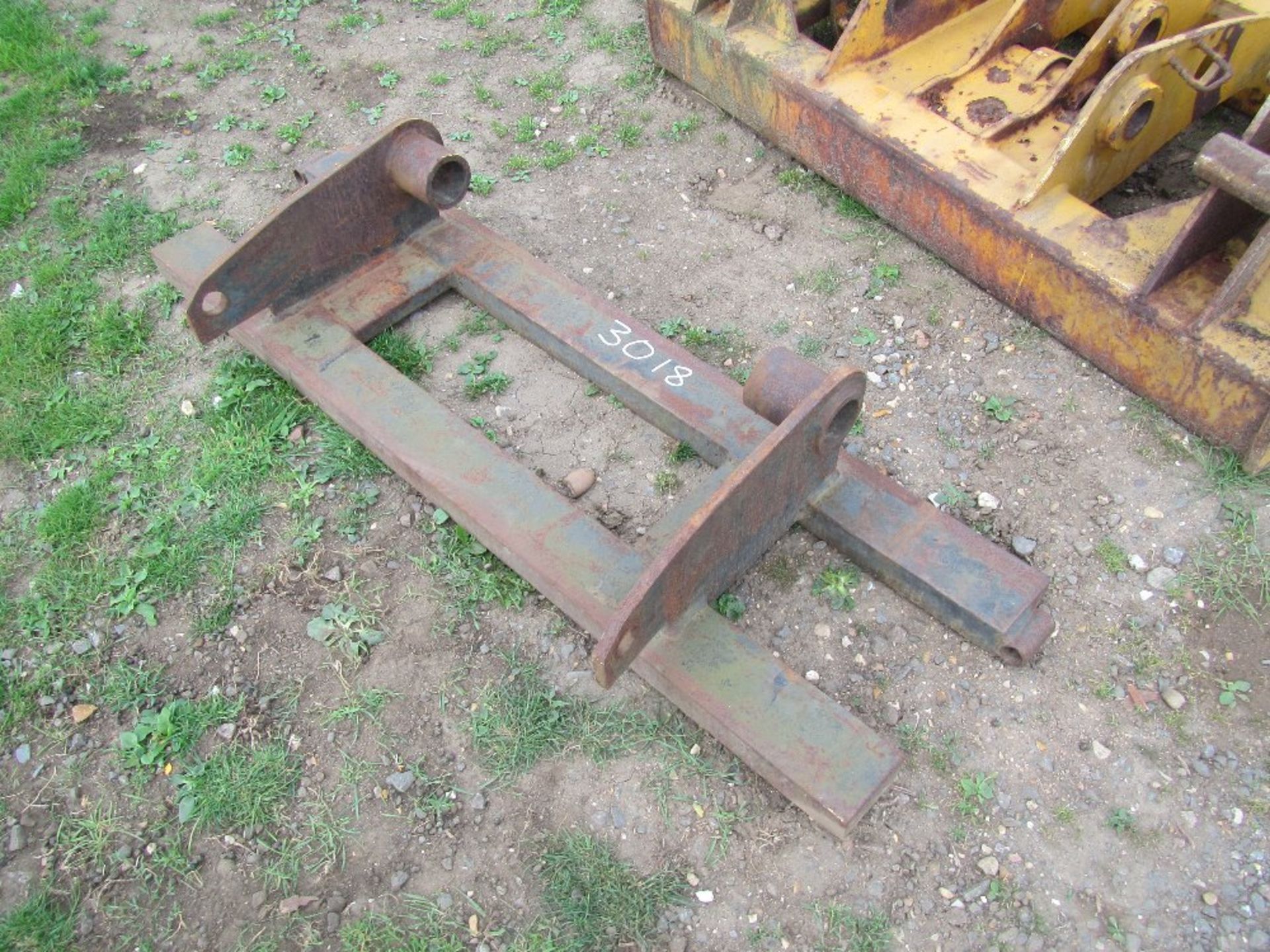 Manitou Back Plate without Tines UNRESERVED LOT