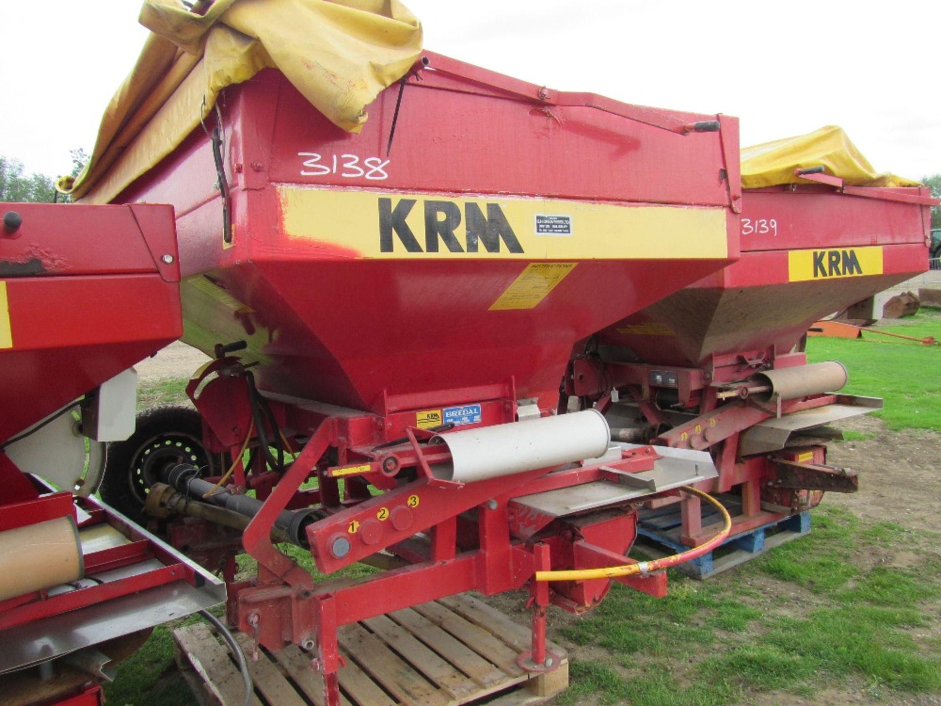 KRM B2 Bredal Sand/Fertiliser Spreader
