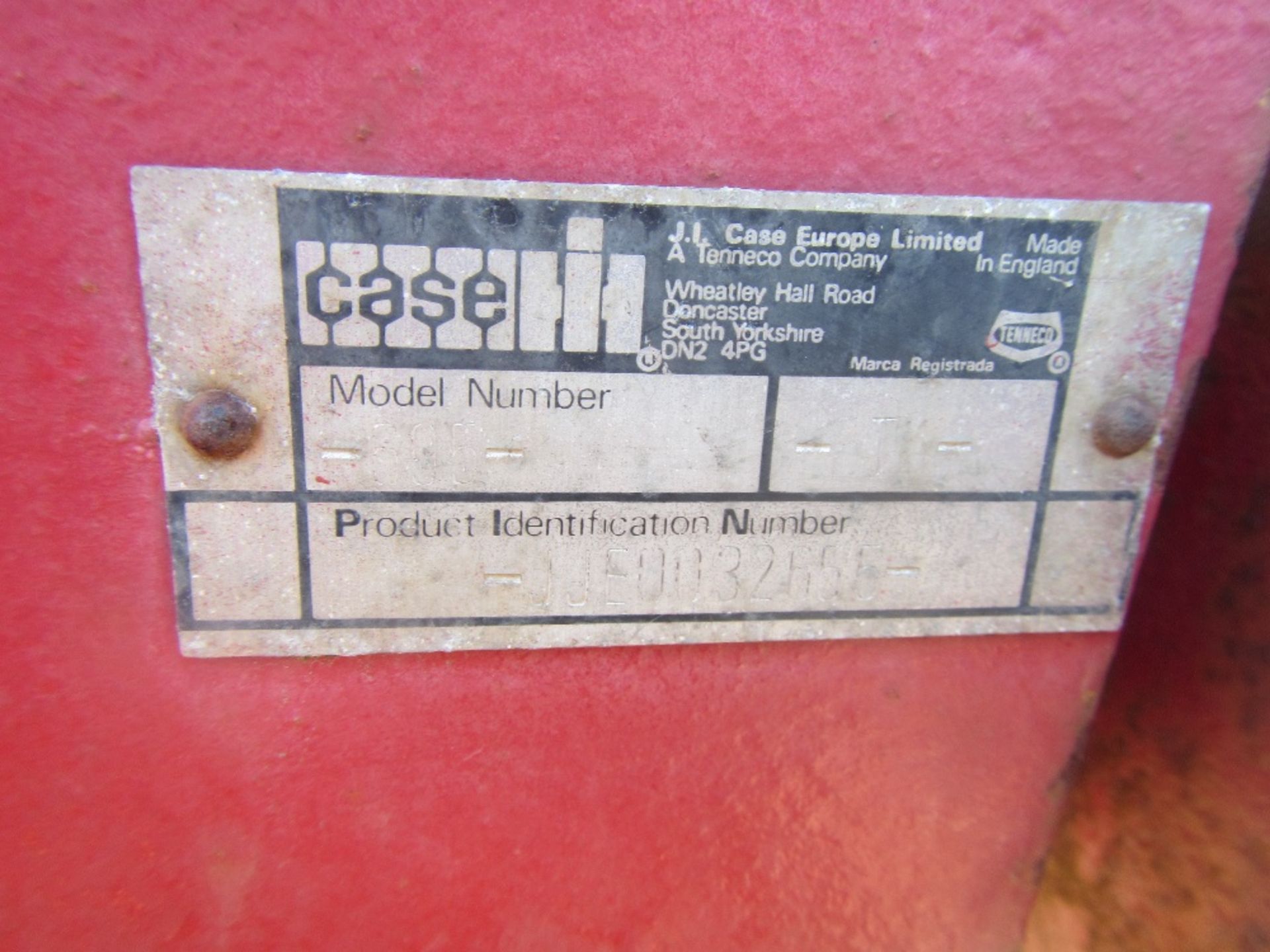 1994 Case 695 2wd Tractor Reg. No. L93 RVF - Image 10 of 10