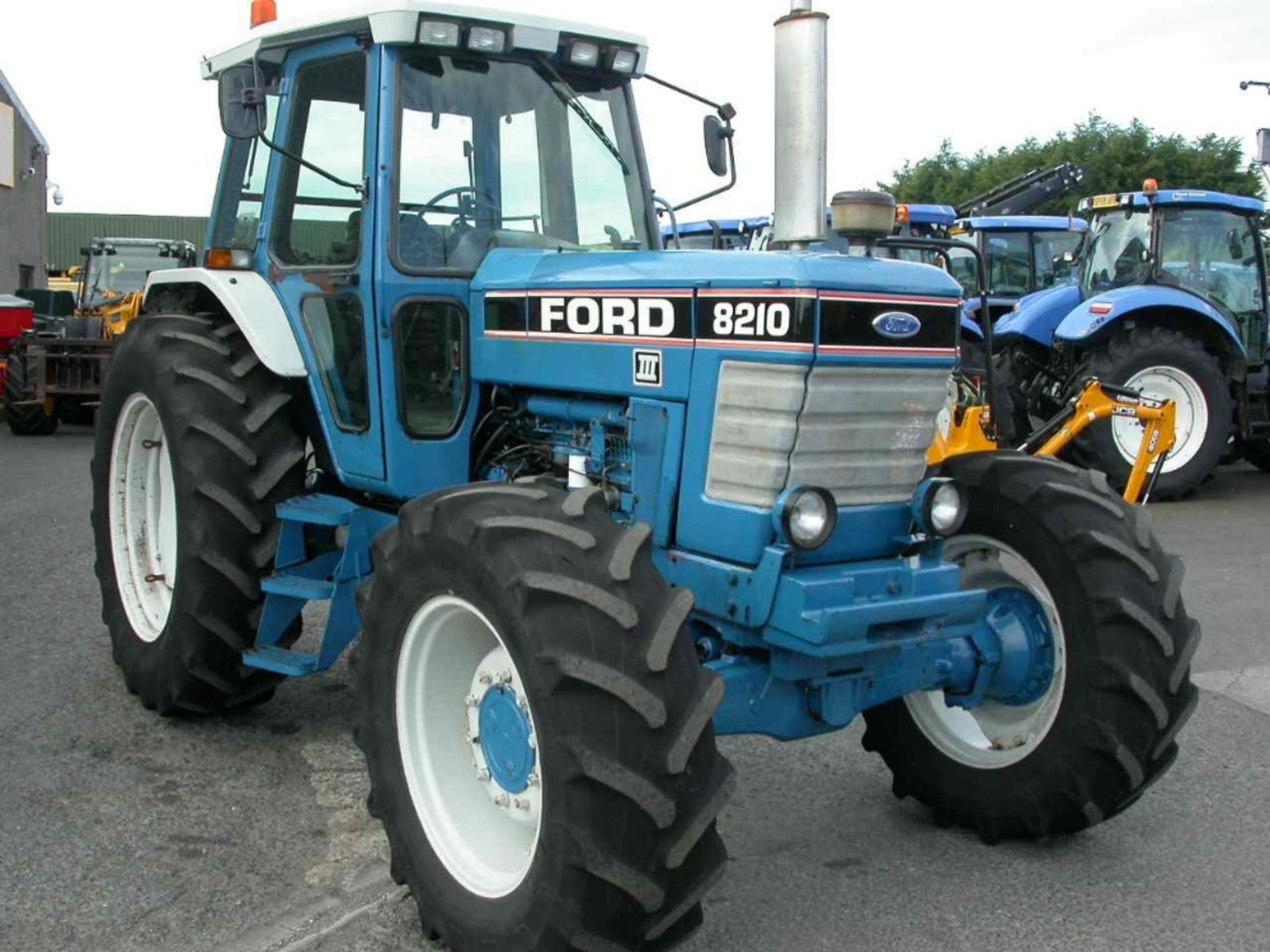 1991 Ford 8210 4wd Tractor - Image 7 of 10