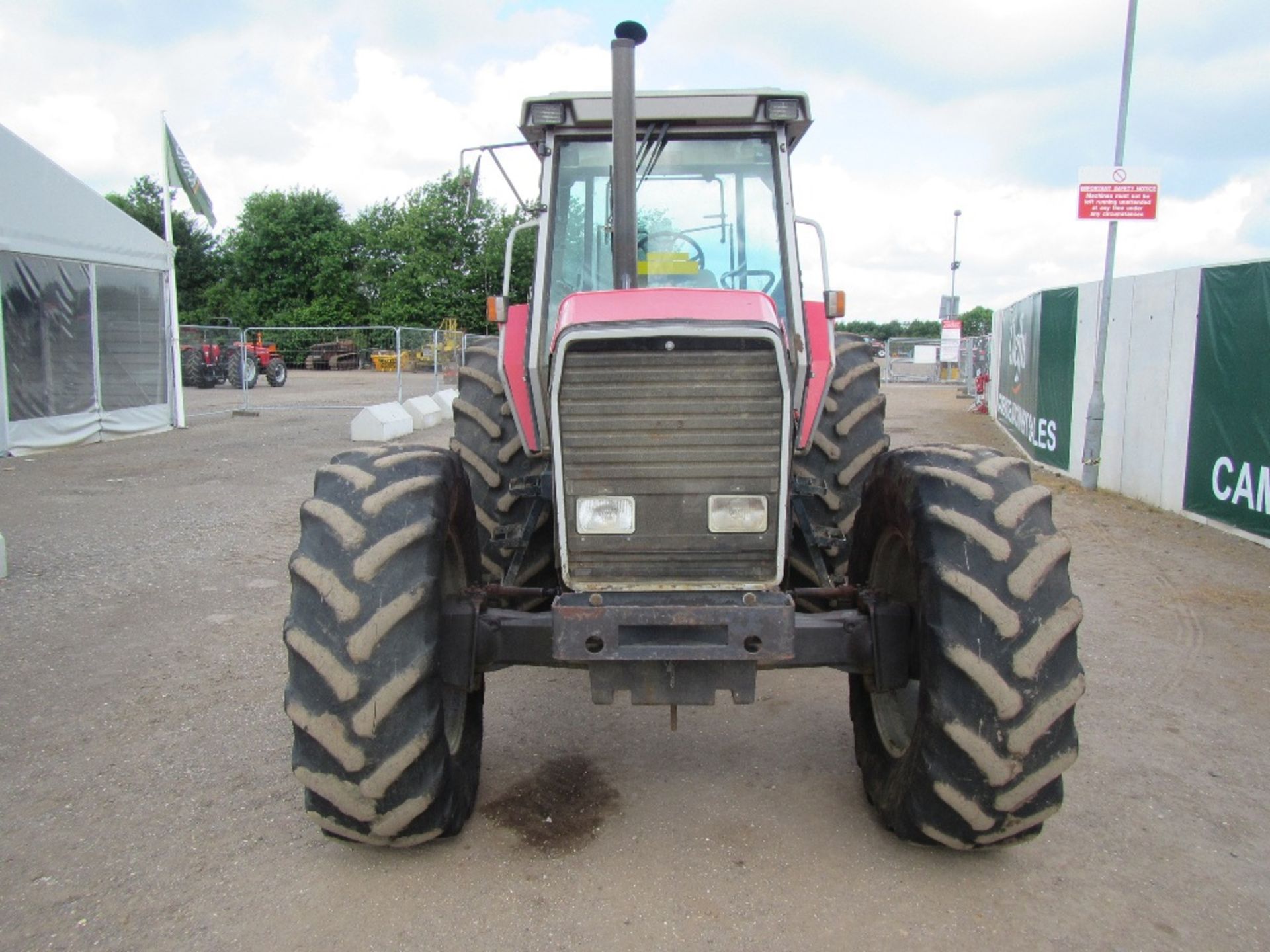 1994 Massey Ferguson 3690 4wd Tractor c/w dynashift transmission & datatronic Hours: 9,650 - Image 2 of 17