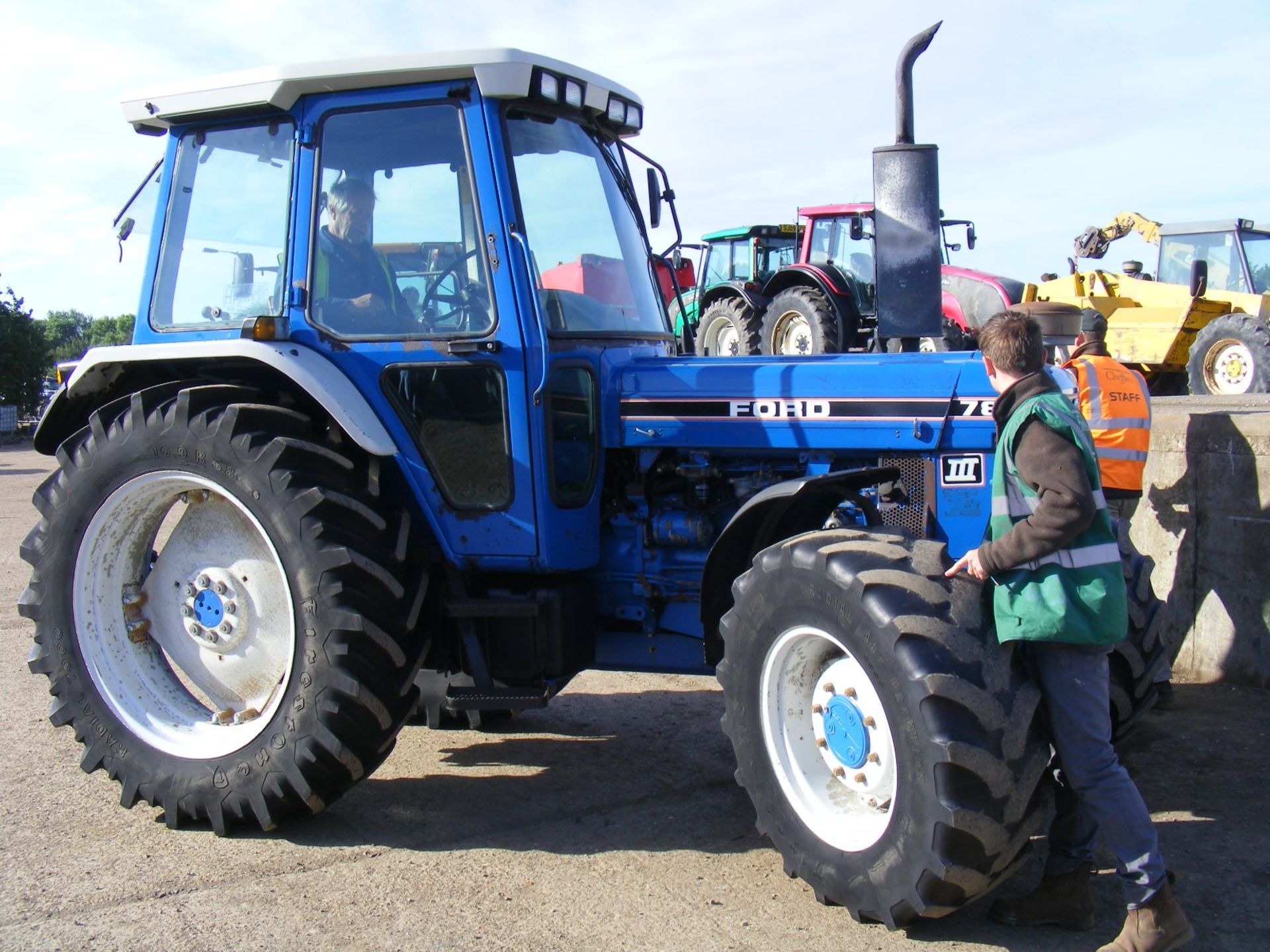 1991 Ford 7810 4wd Tractor - Image 2 of 8