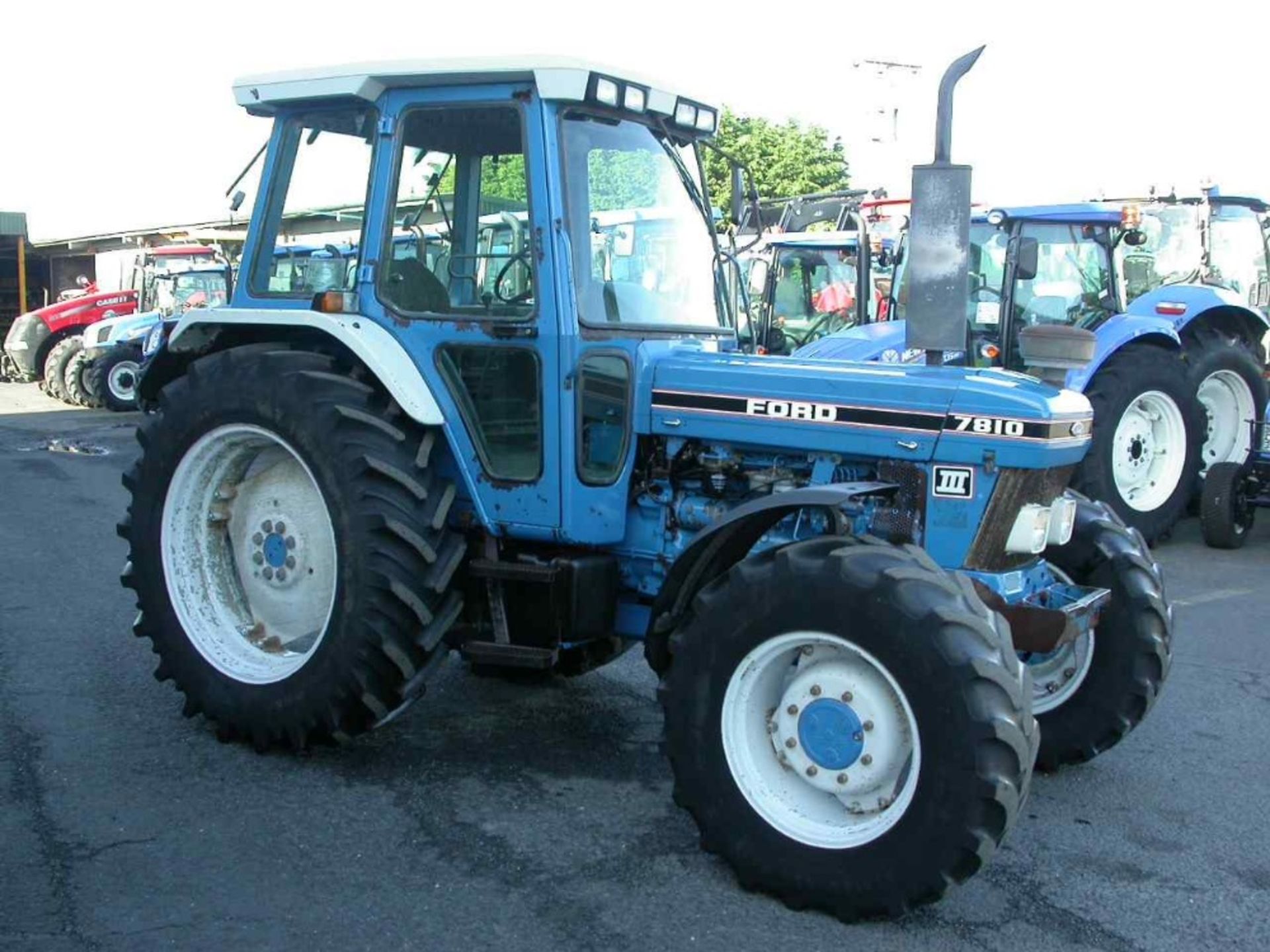 1991 Ford 7810 4wd Tractor - Image 3 of 8
