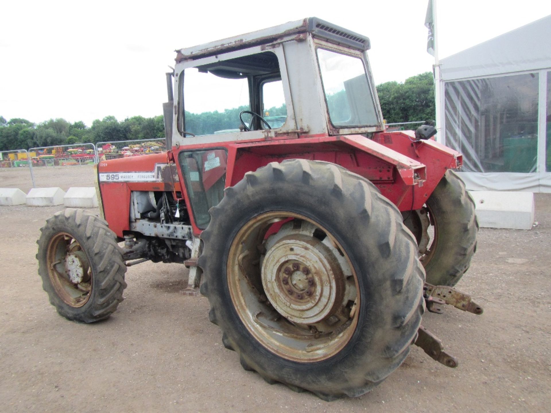 Massey Ferguson 595 4wd Tractor - Image 9 of 18