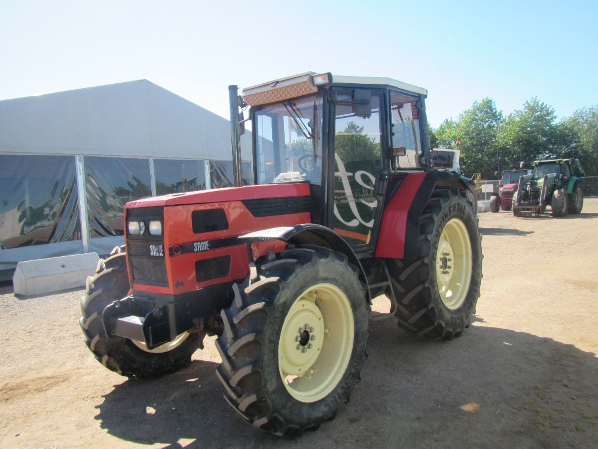 Same Antares 100 4wd Tractor c/w V5 Reg. No. M985 VVA