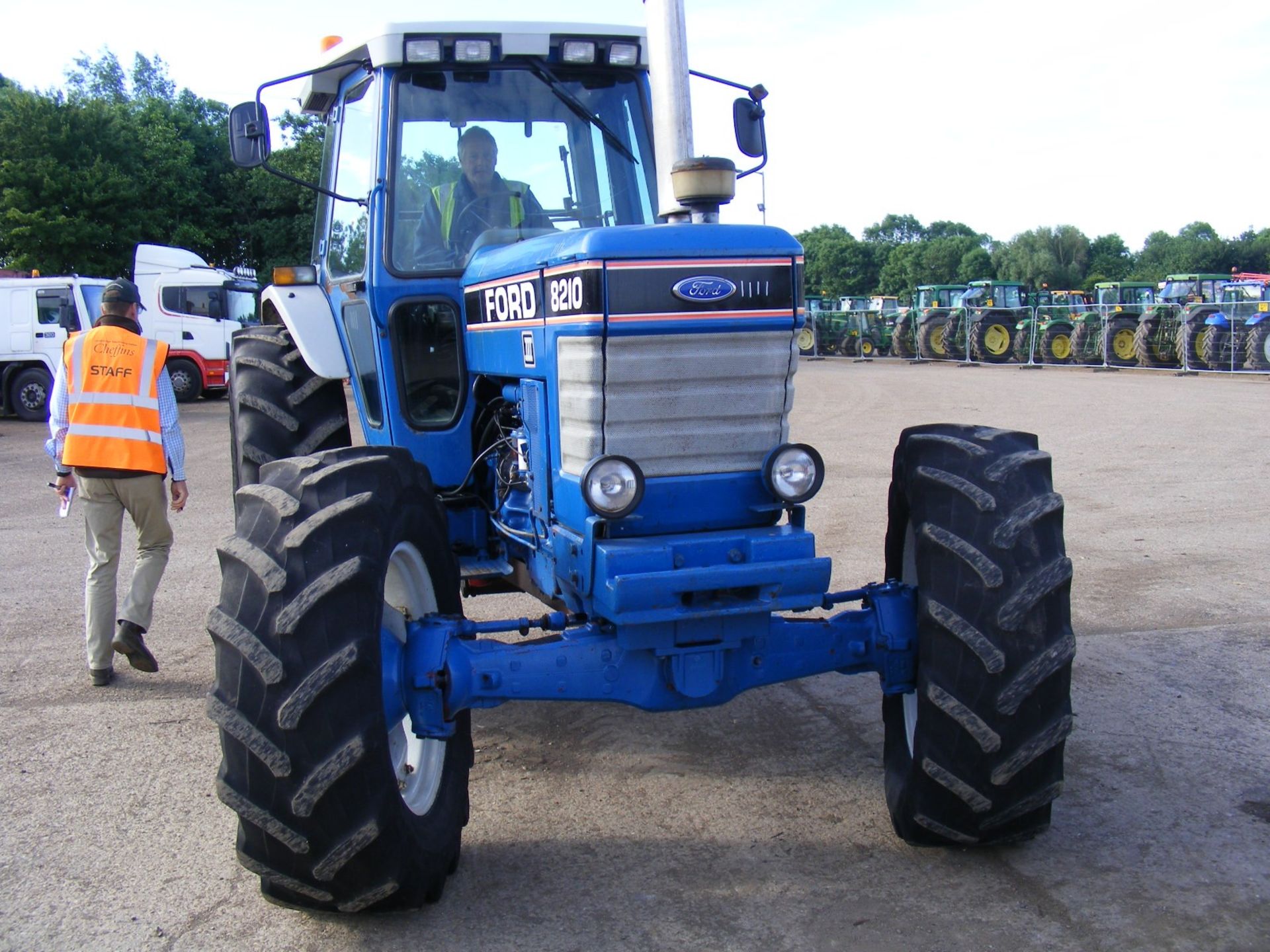 1991 Ford 8210 4wd Tractor - Image 4 of 10