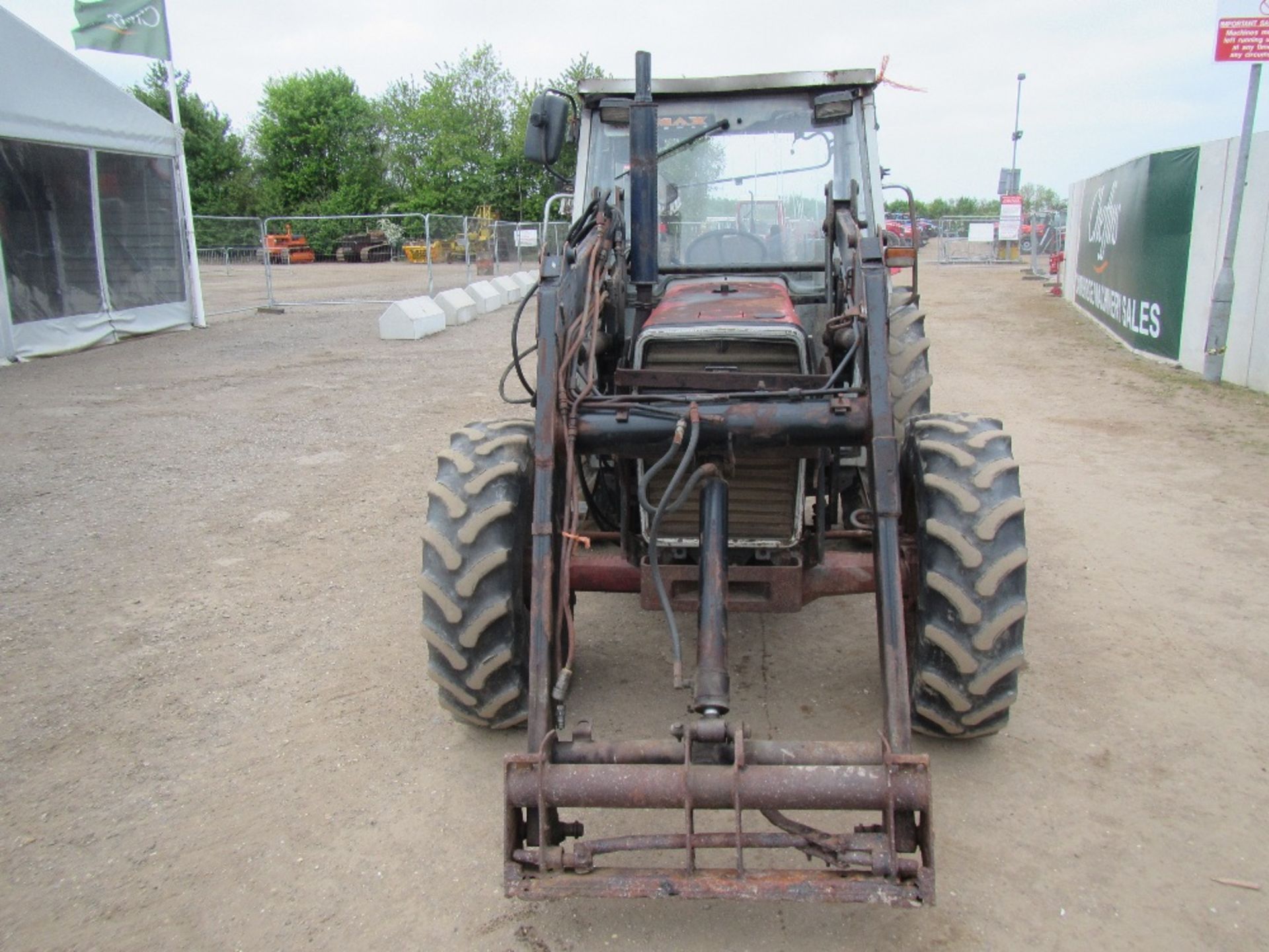 Massey Ferguson 372 4wd Tractor c/w Quicke loader Reg. No. M675 KRU - Image 2 of 17