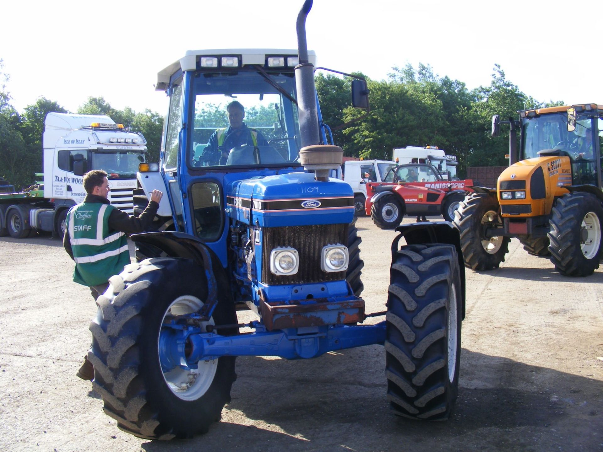 1991 Ford 7810 4wd Tractor - Image 4 of 8