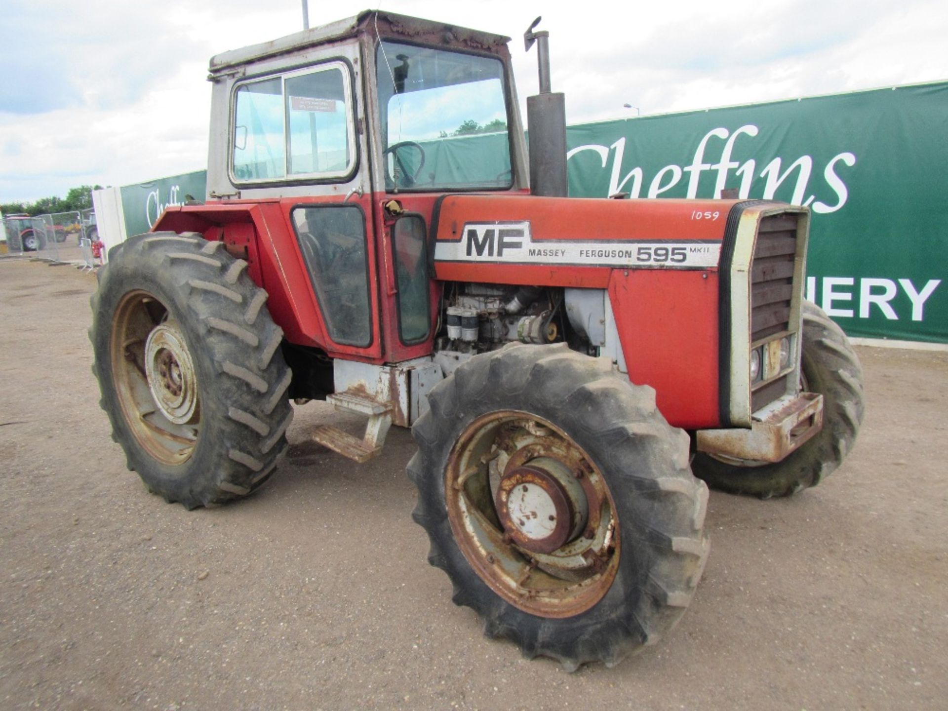 Massey Ferguson 595 4wd Tractor - Image 3 of 18