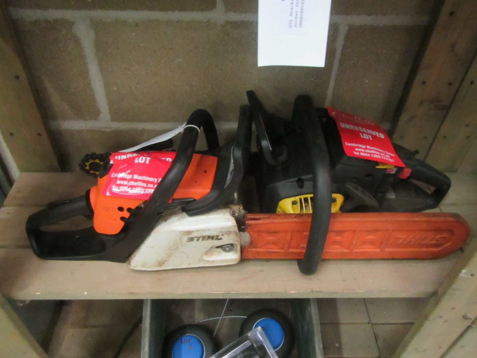 Stihl MS181 Chainsaw & McCulloch Chainsaw UNRESERVED LOT