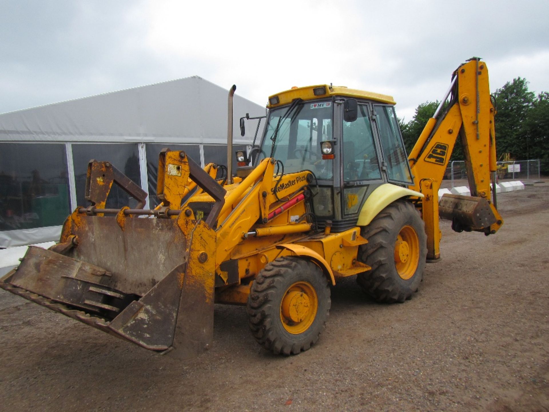 1995 JCB Sitemaster Plus Digger Loader c/w manual gearbox Reg. No. N644 NAY Ser. No. 0433049