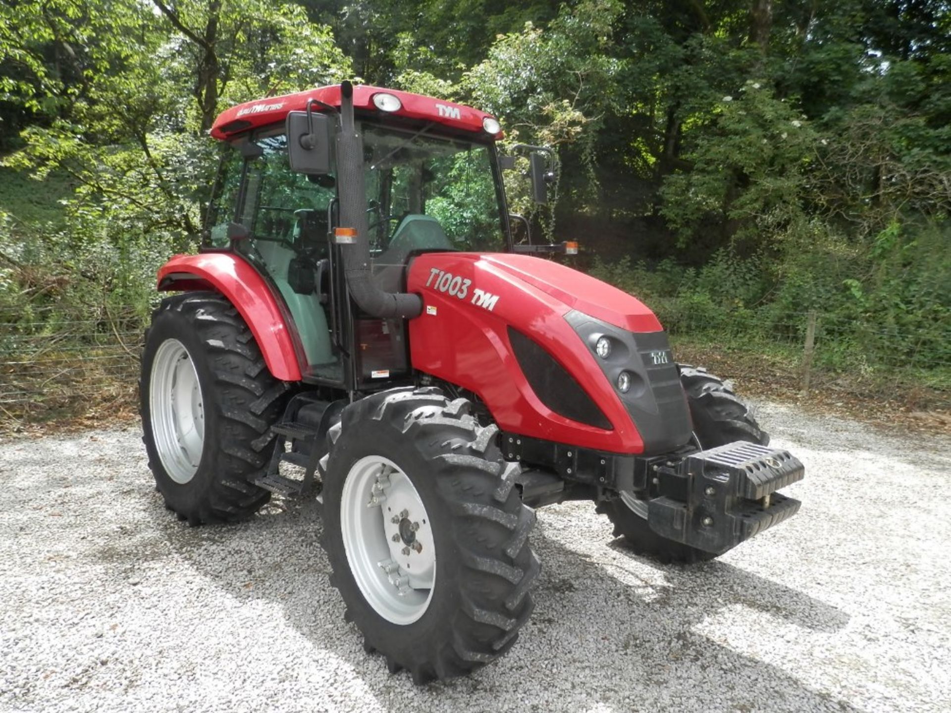 2012 TYM T1003 4wd Tractor c/w Power Shuttle, 40k, air con Hours: 1201 Reg. No. AE12 HTJ - Image 6 of 9