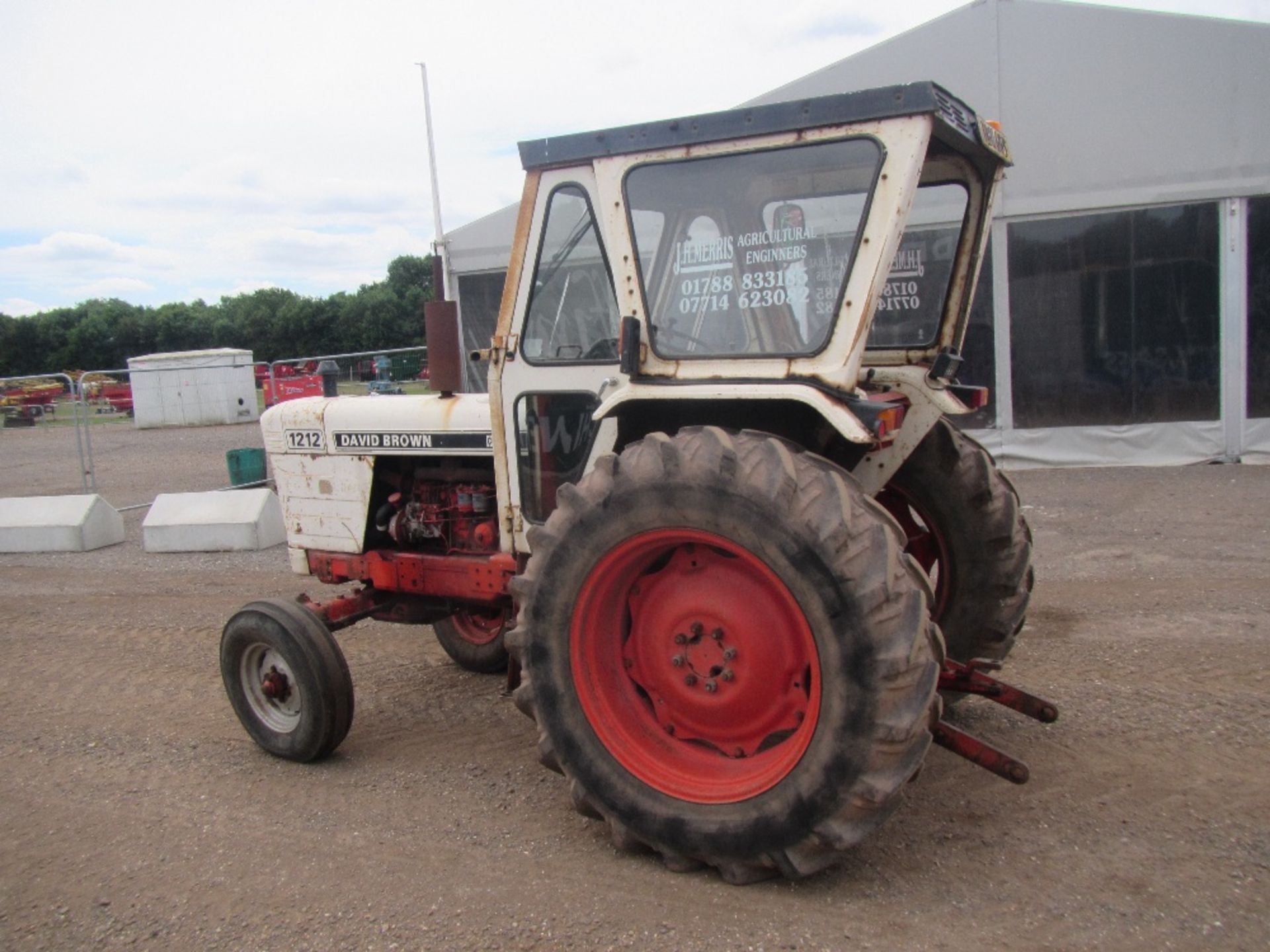 David Brown 1212 2wd Tractor Reg. No. FBW 655 - Image 9 of 15