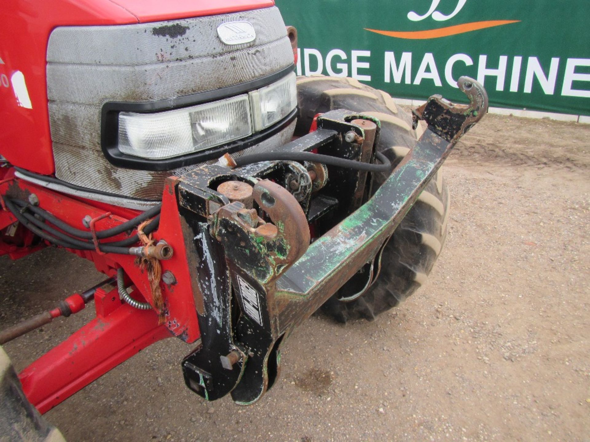 McCormick MC100 4wd Tractor c/w front linkage Reg. No. SK02 LBE - Image 5 of 19