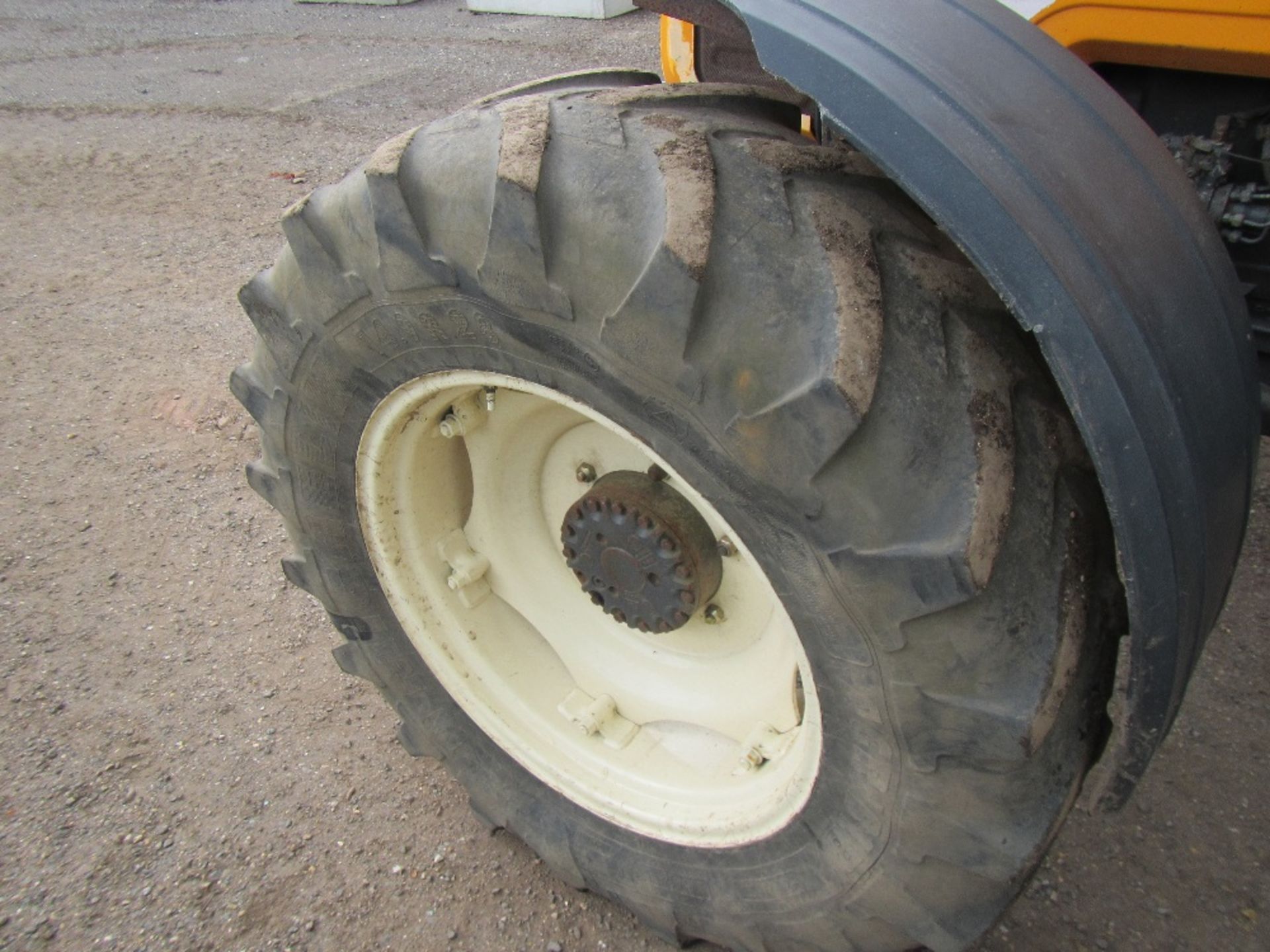 Renault 106-54 TL 4wd Tractor c/w 40k transmission, front weights Reg. No. M895 HSE - Image 12 of 18