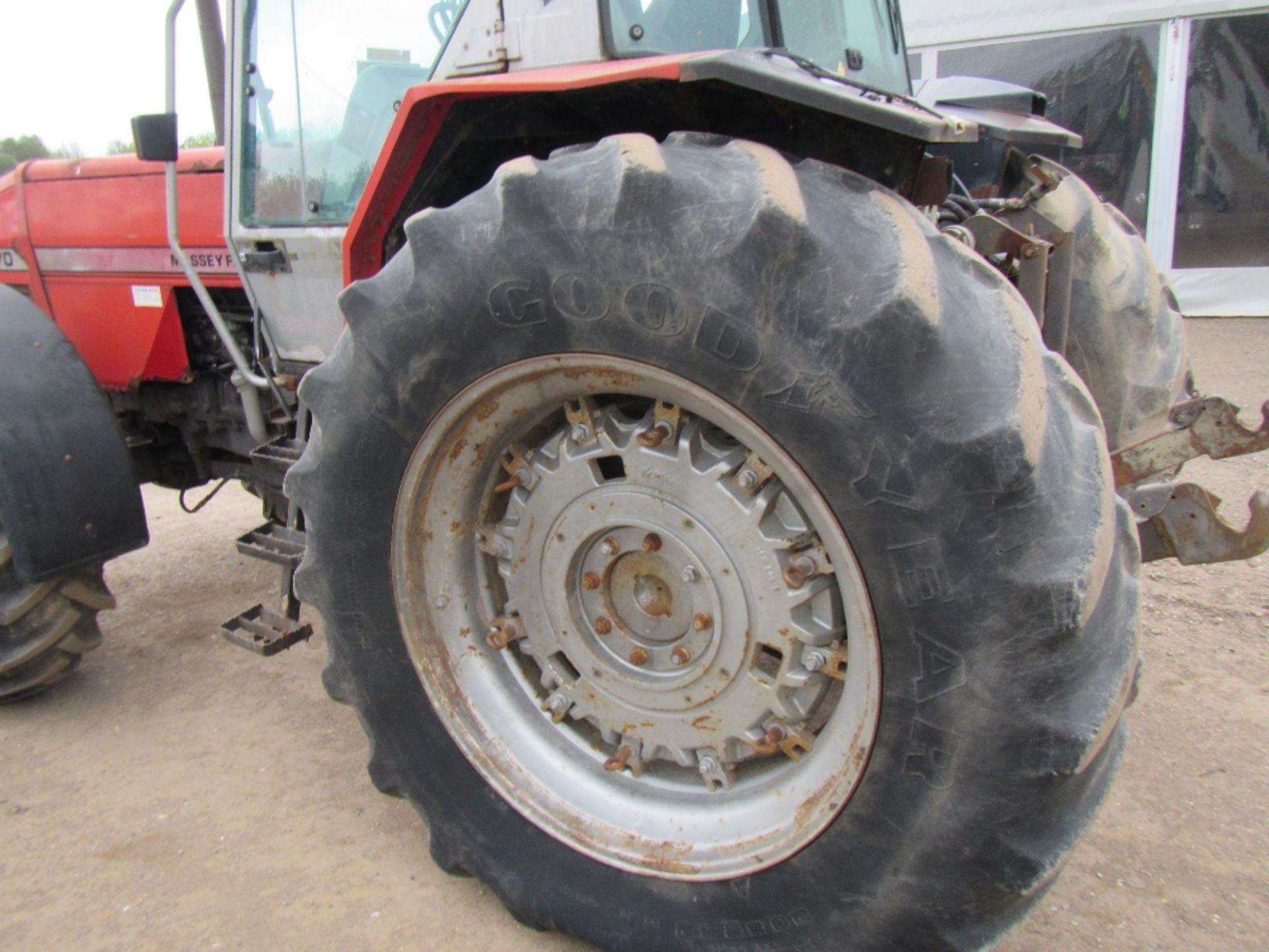 Massey Ferguson 3670 4wd Tractor Reg. No. M107 CVL Hours: 7162 - Bild 9 aus 16