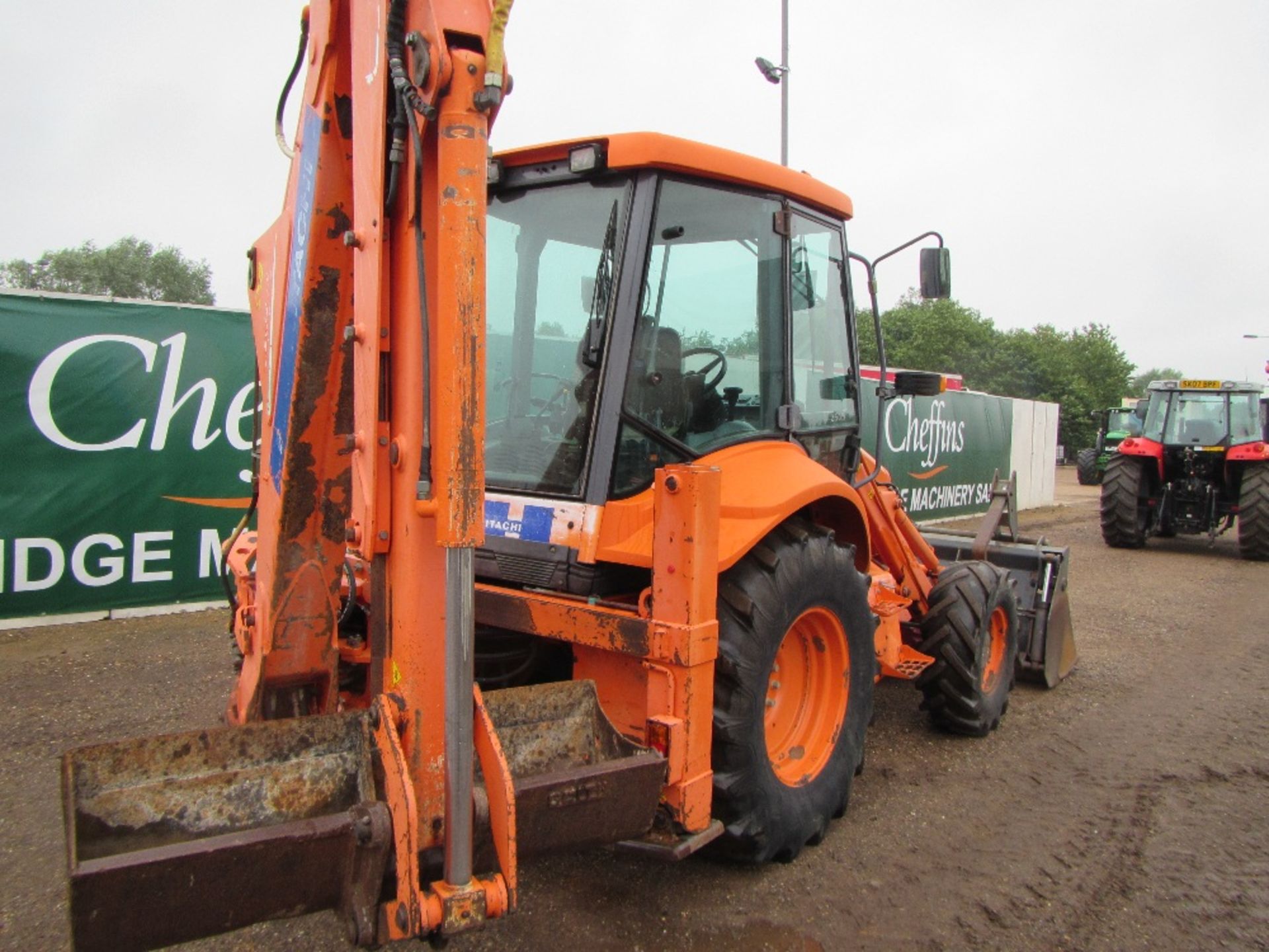 2000 Fiat FB100 Hitachi Digger Loader Reg. No. Q127 RFE Ser. No. 031027458 - Bild 6 aus 15