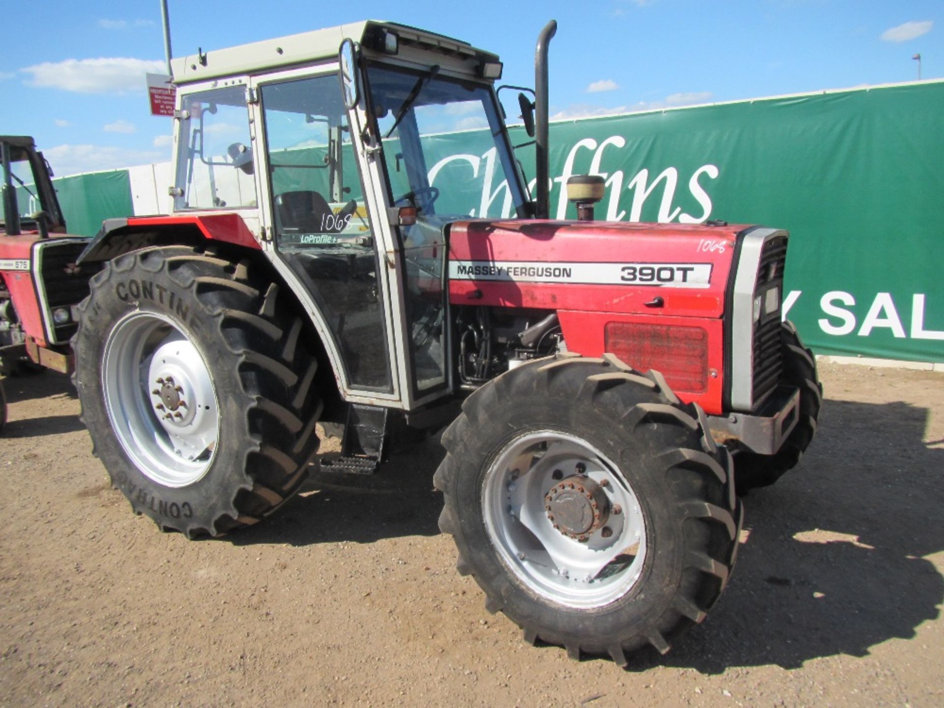 Massey Ferguson 390T 4wd Tractor c/w 16.9x34 Tyres Hours: 7268 Reg. No. N513 SOS Ser. No. D37028 - Image 3 of 17