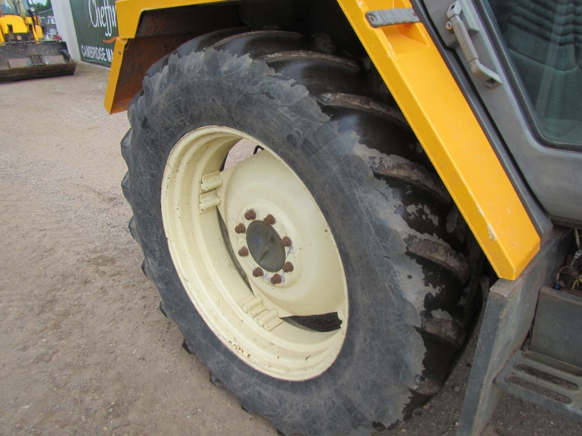 Renault 106-54 TL 4wd Tractor c/w 40k transmission, front weights Reg. No. M895 HSE - Image 6 of 18