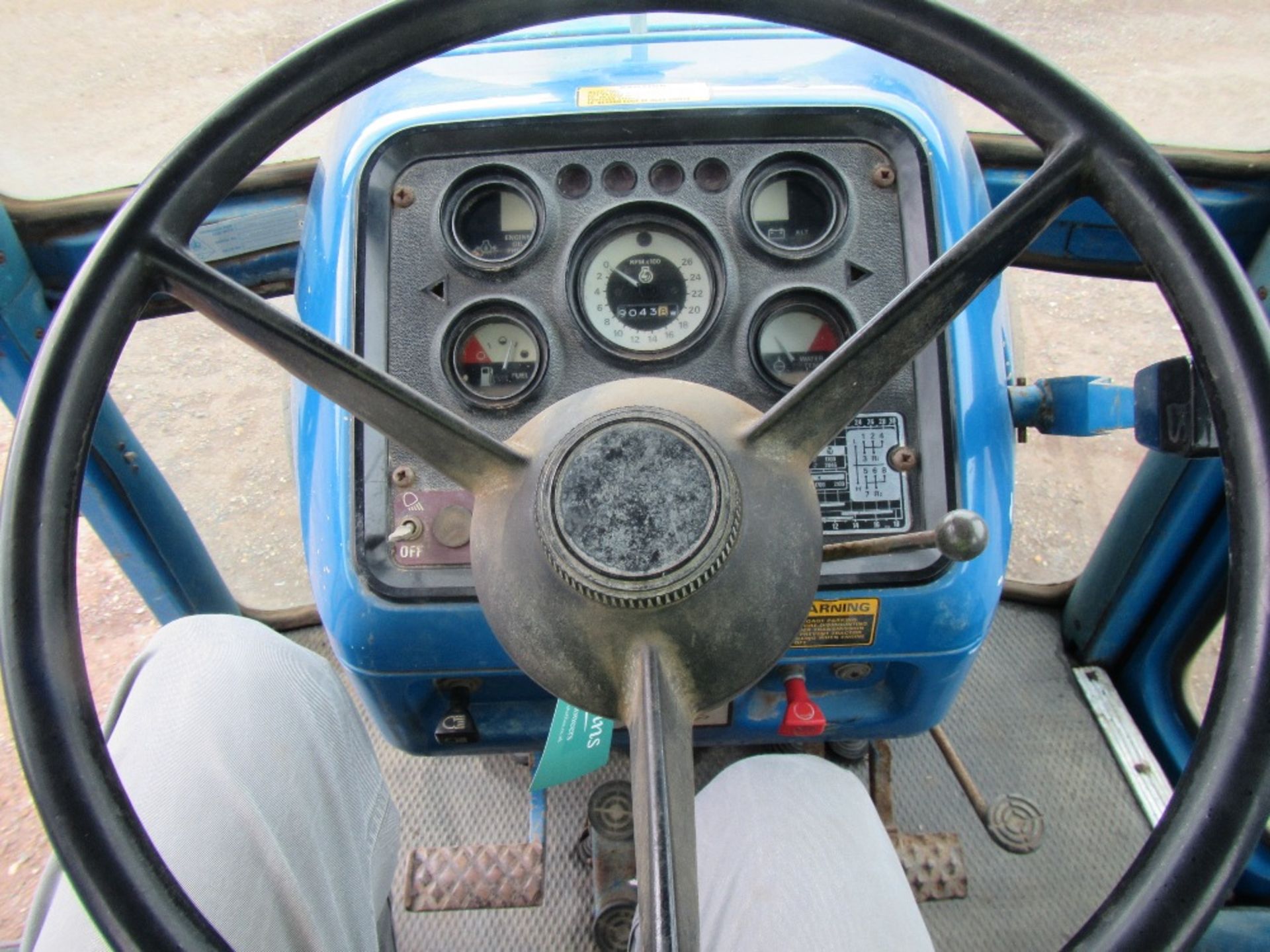 1977 Ford 6700 2wd Tractor c/w dual power, aux fuel tank & V5 Reg. No. VKX 8195 - Image 15 of 17