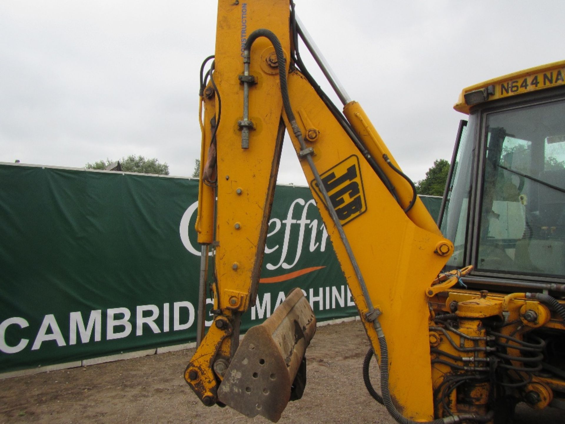 1995 JCB Sitemaster Plus Digger Loader c/w manual gearbox Reg. No. N644 NAY Ser. No. 0433049 - Image 9 of 18