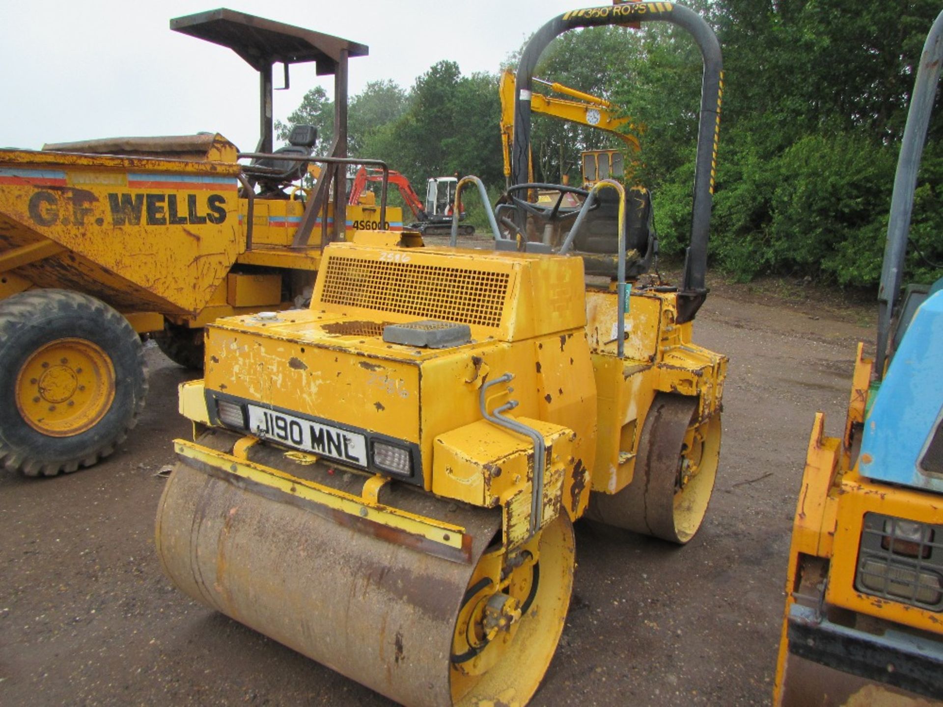 Bomag BW130AD Roller Reg No J190 MNL Ser. No. 1016500000988