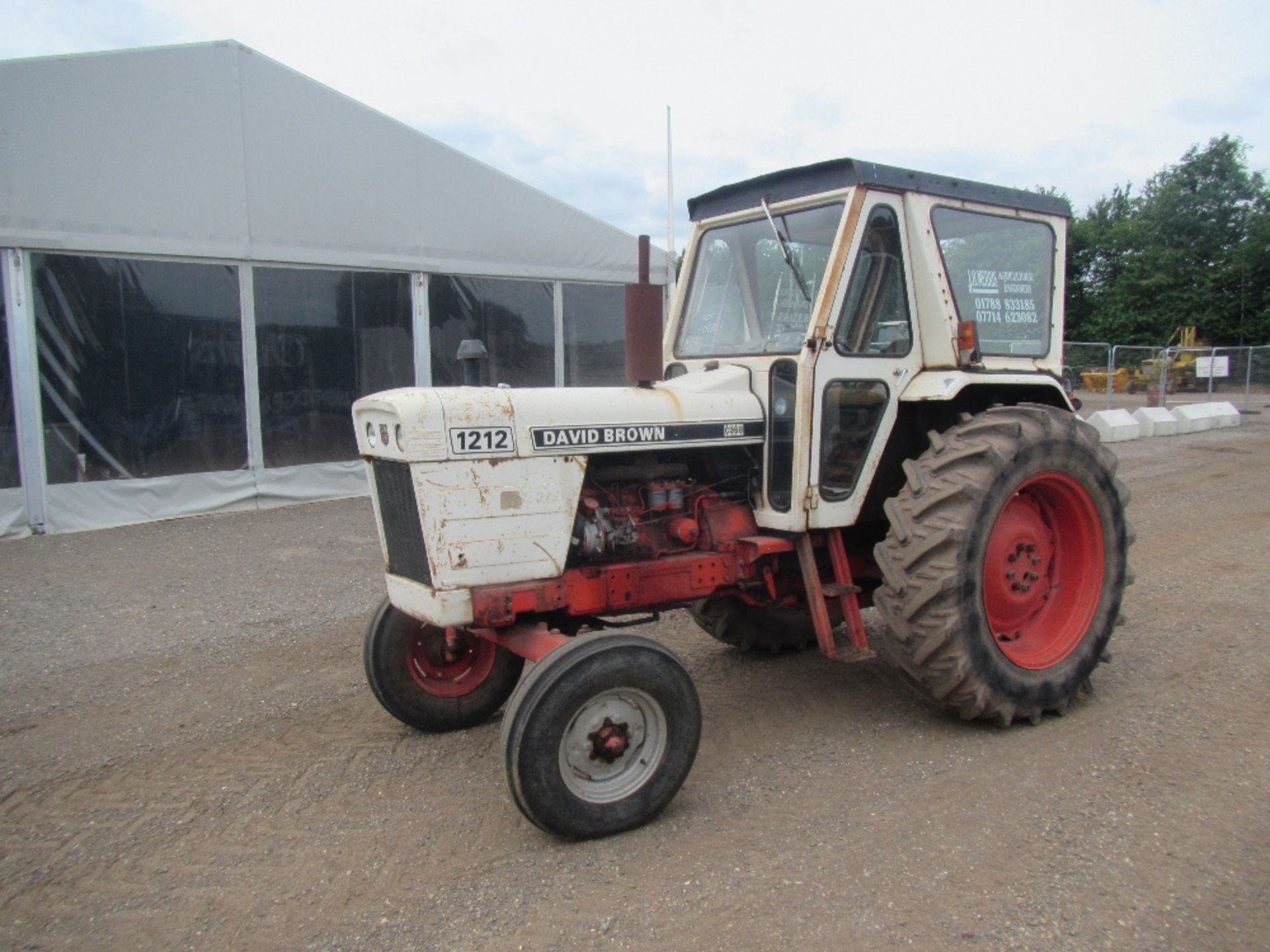 David Brown 1212 2wd Tractor Reg. No. FBW 655