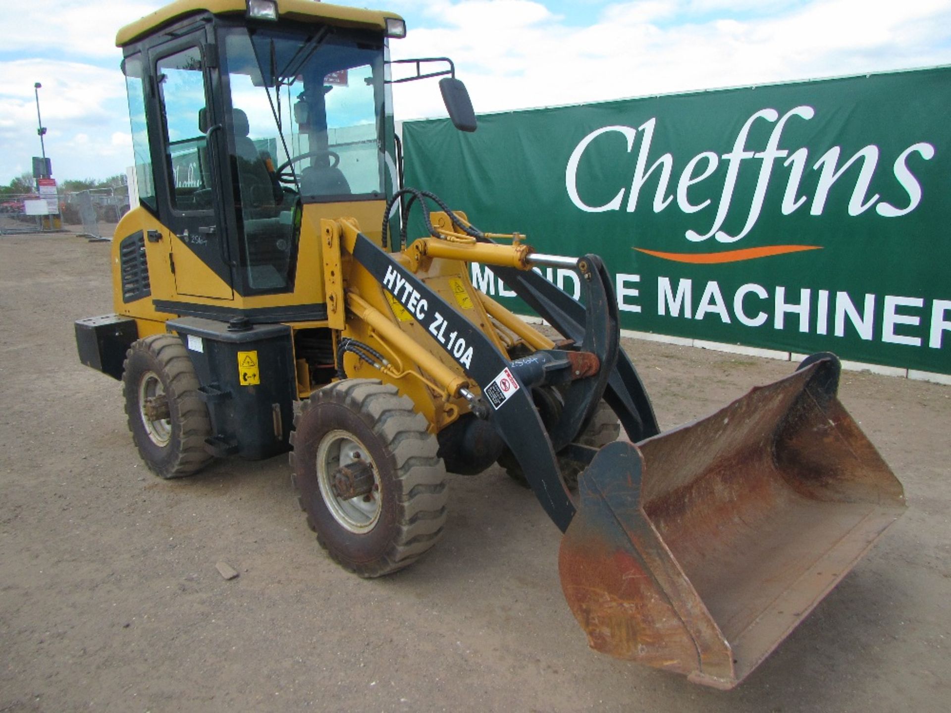 2012 Hytec ZL10A Wheel Loader c/w bucket Hours: 177 - Image 3 of 13