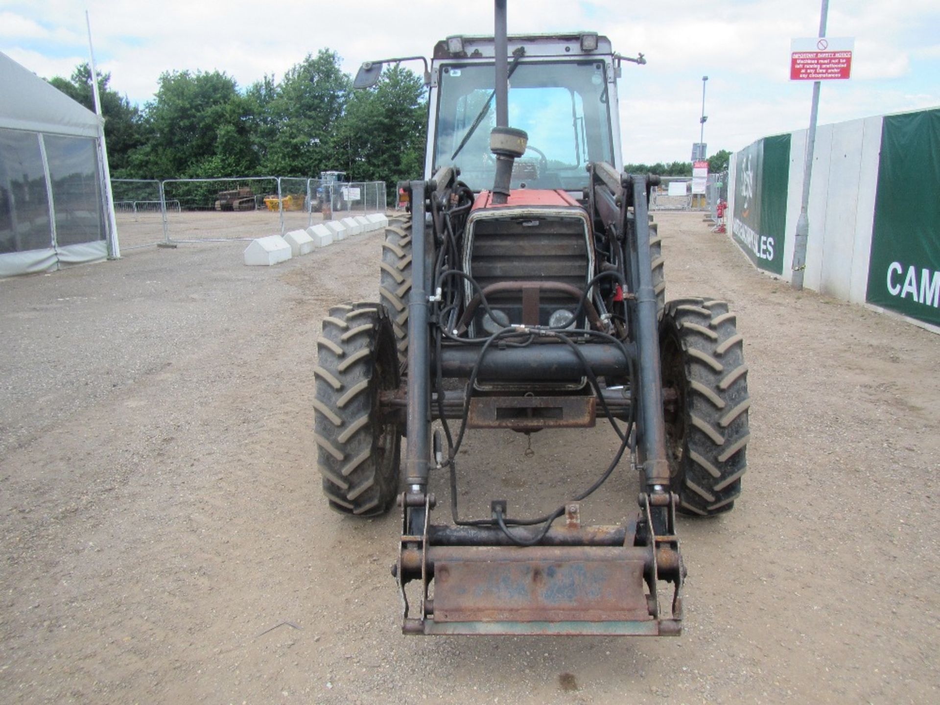 Massey Ferguson 698T 4wd Tractor c/w loader Reg. No. D531 STW - Image 2 of 12