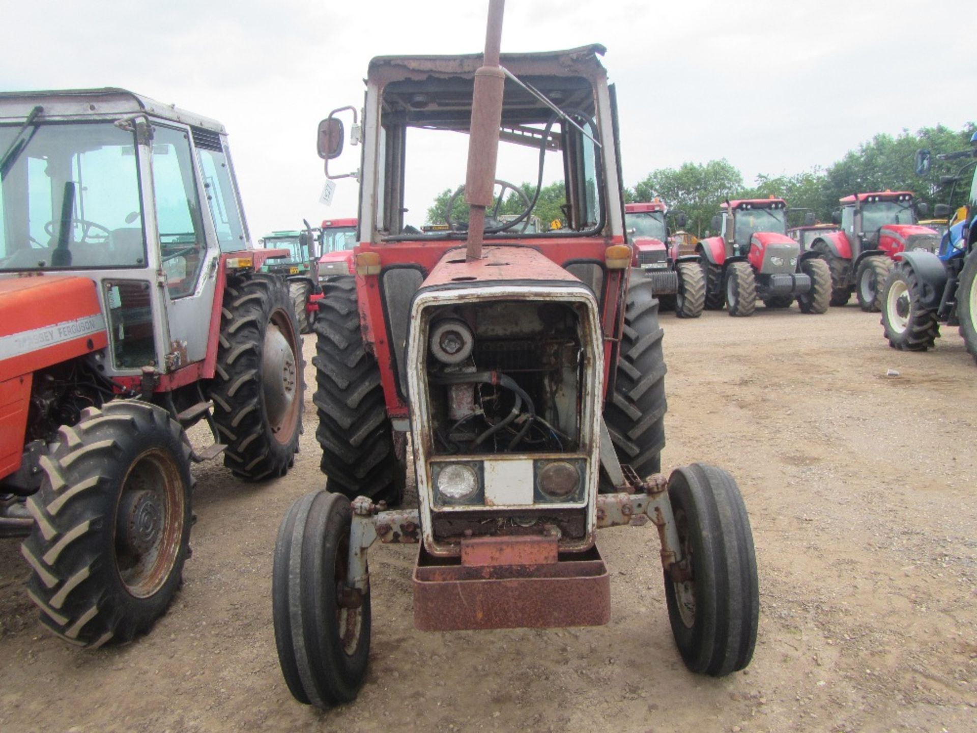 Massey Ferguson 590 2wd Std Tractor Reg No TWL 195R Ser No 876185 - Bild 2 aus 7