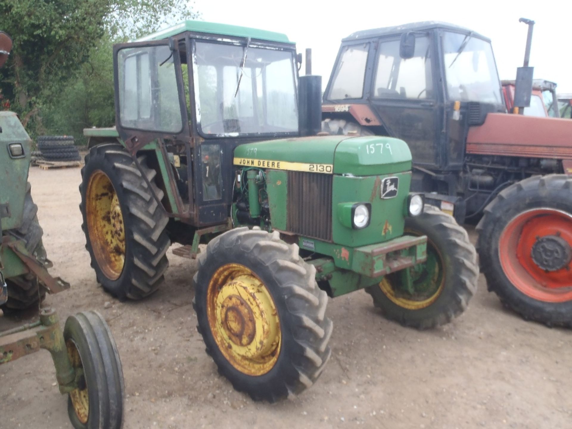 John Deere 2130 4wd Tractor c/w Super Duncan cab Reg. No. XHB 20T - Image 3 of 10