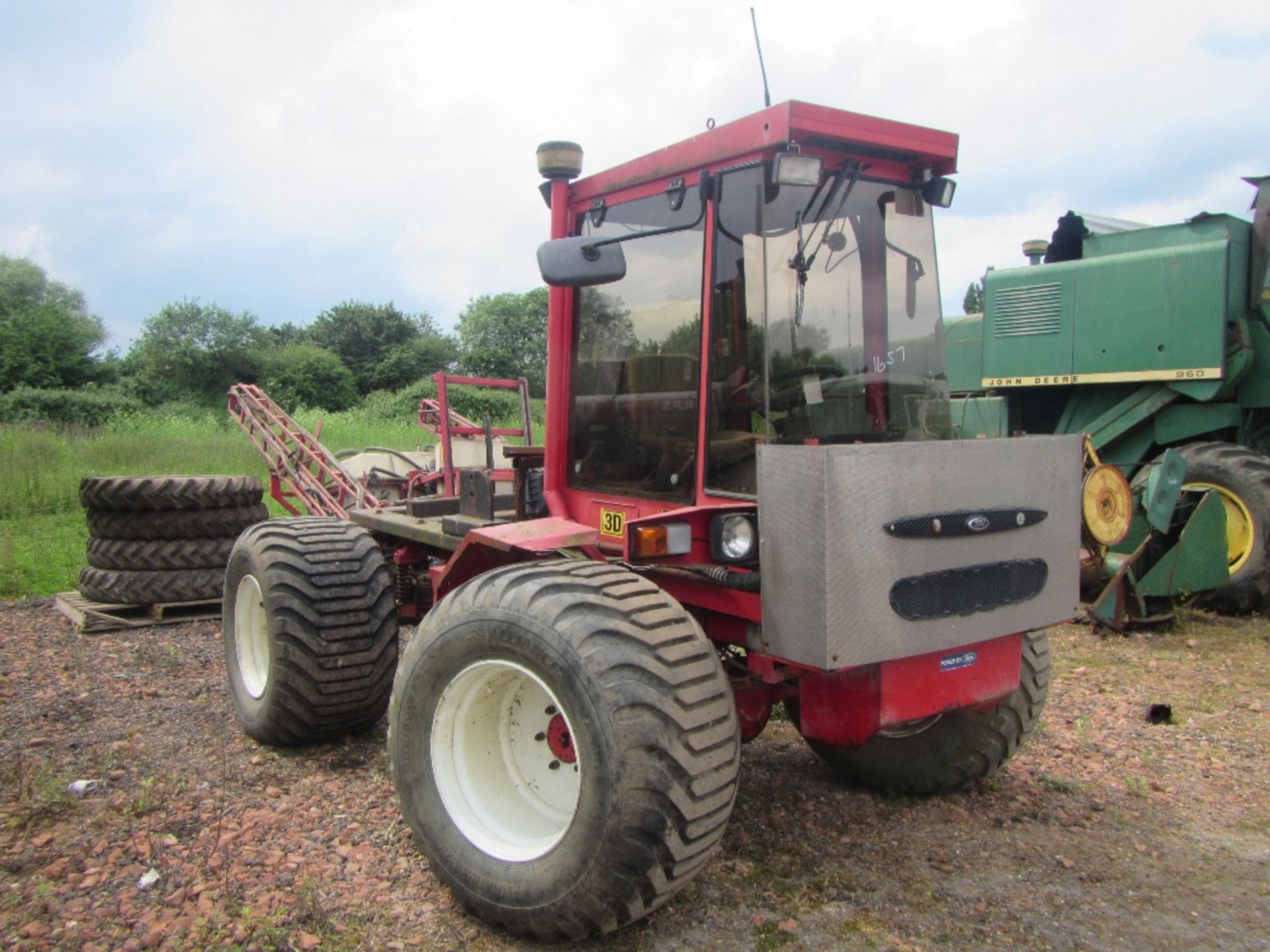 Agribuggy 3D 20m 1500ltr Sprayer c/w flotation & narrow wheels Reg. No. K492 PFW - Image 3 of 9