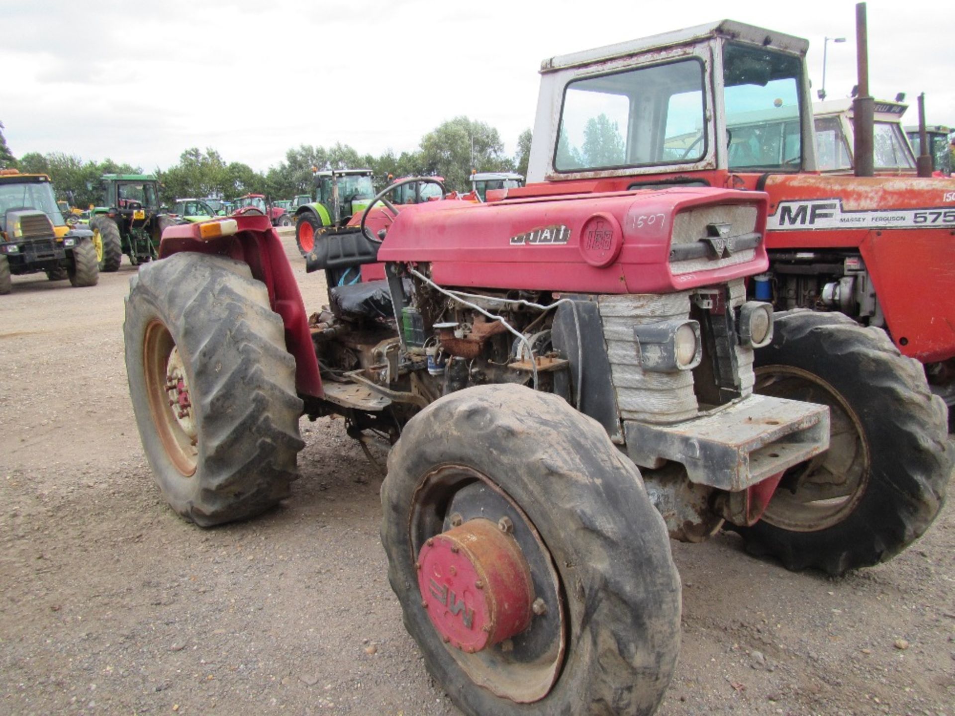 Massey Ferguson 188 4wd Tractor. Ser.No. 190130 - Bild 2 aus 4