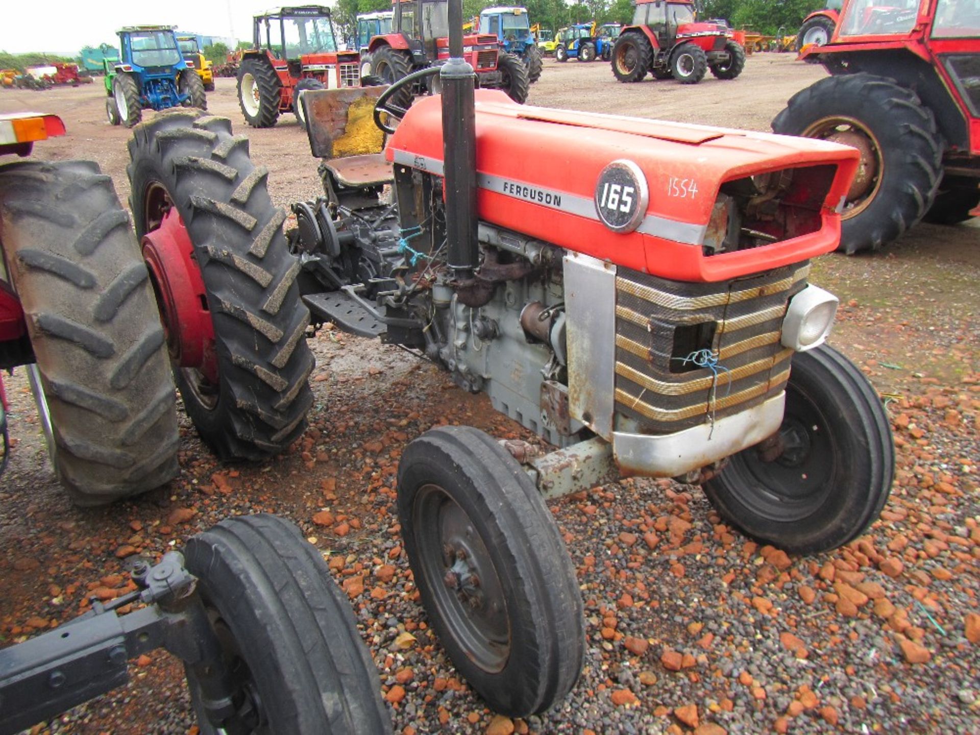 Massey Ferguson 165 2wd Tractor c/w square axle - Image 3 of 5