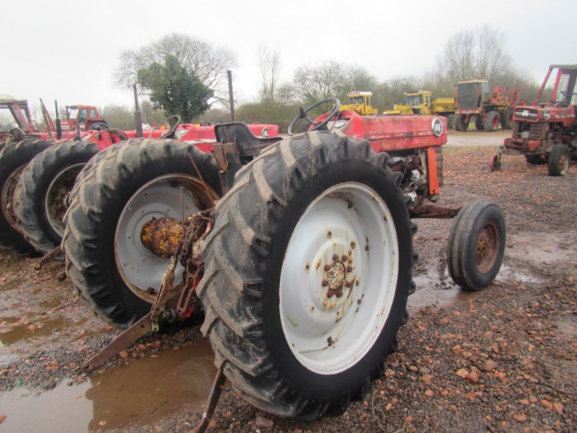 Massey Ferguson 168 2wd Tractor c/w 4 bolt pump & long pto Ser No 268688 - Bild 4 aus 7