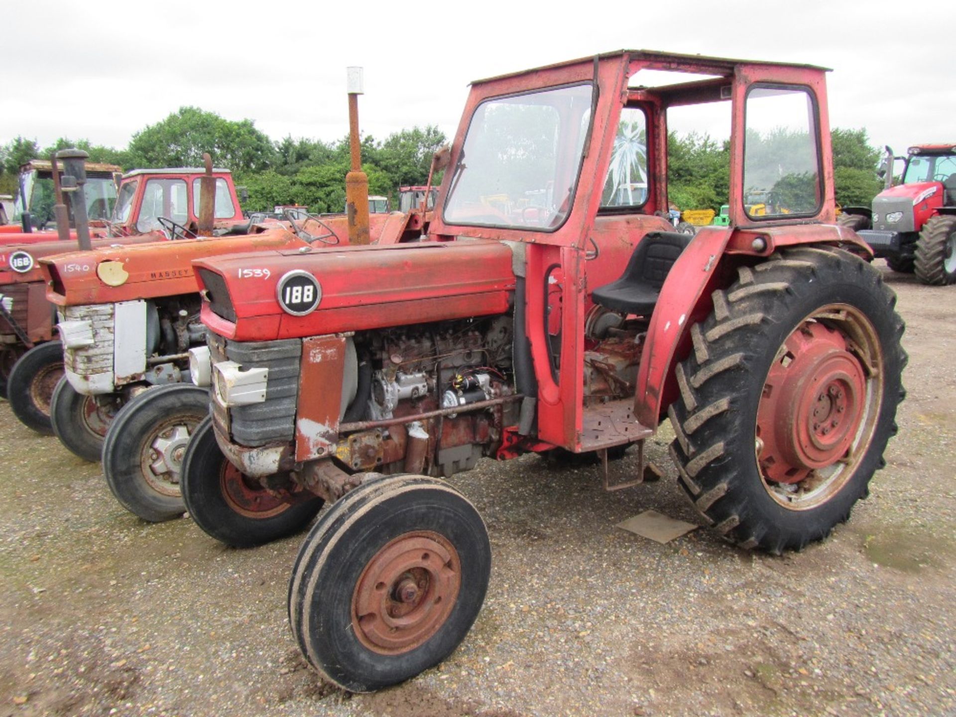 Massey Ferguson 188 2wd Tractor c/w 4 bolt pump Ser No 355012