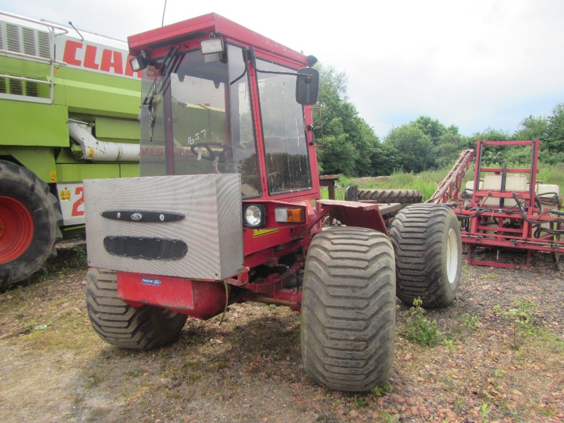 Agribuggy 3D 20m 1500ltr Sprayer c/w flotation & narrow wheels Reg. No. K492 PFW