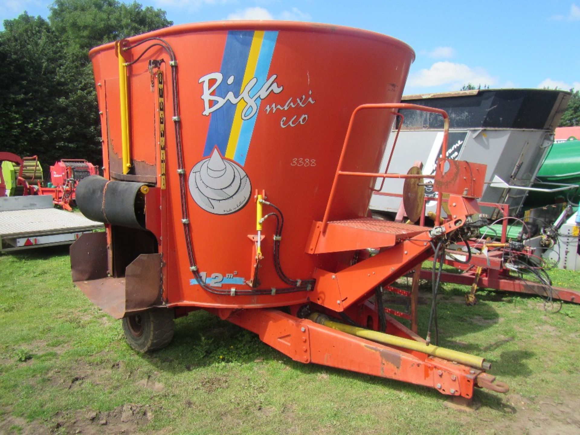 Peecon Biga Mixer Eco Tub Mixer Feed Wagon for Spares or Repairs