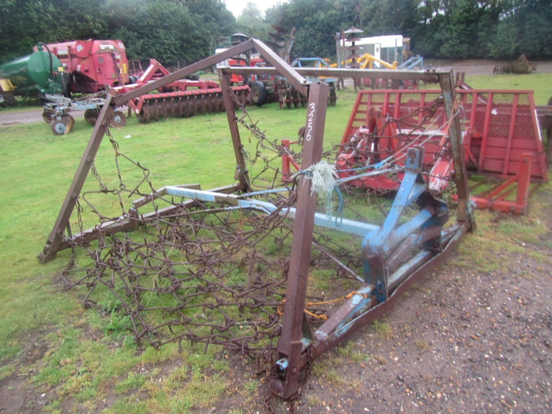 Folding Chain Harrow