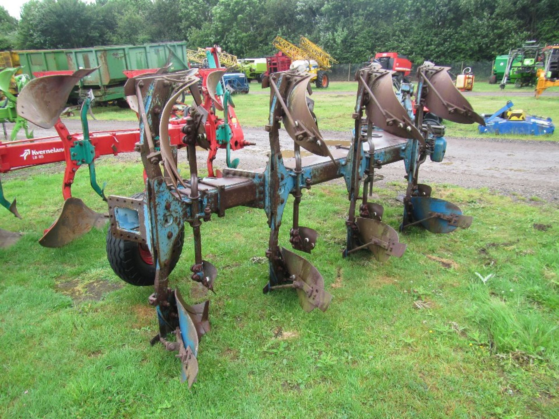 Ransomes 4 Furrow Plough - Image 2 of 6