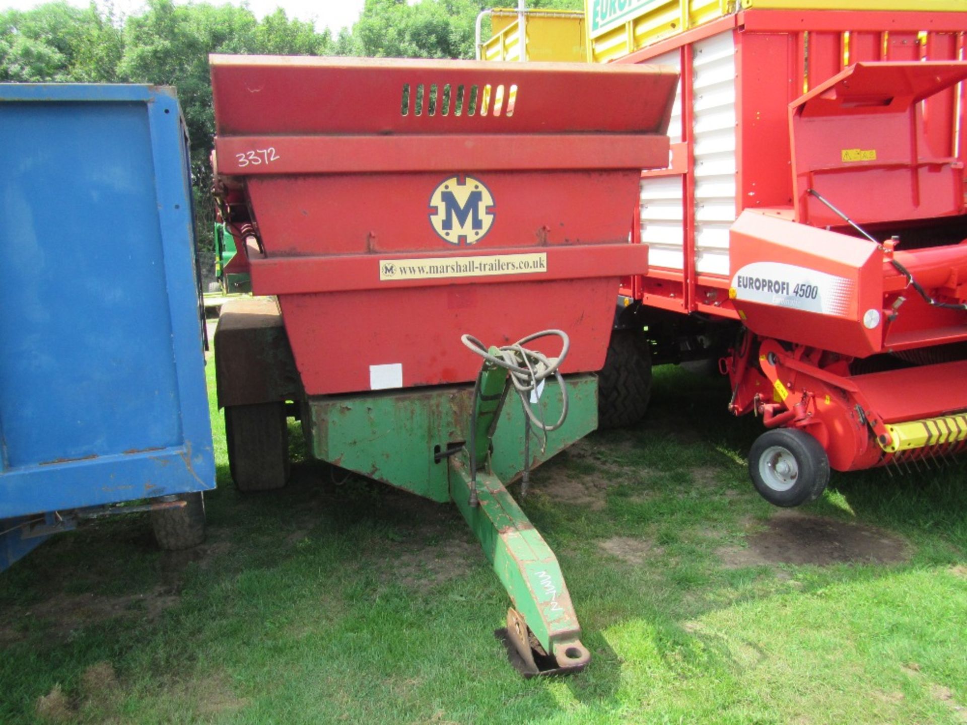 Marshall 12 Ton Dump Trailer