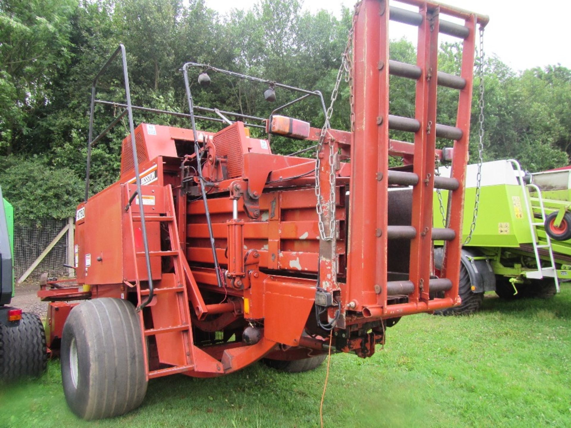 Hesston 4750 Baler c/w control box - Image 6 of 8