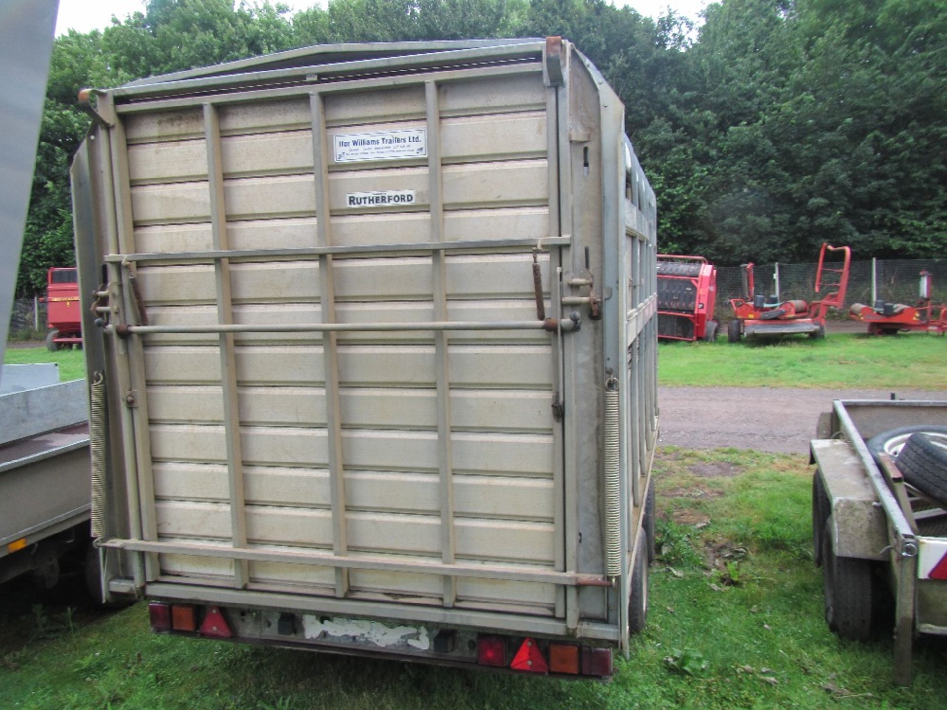 Ifor Williams DP120G Trailer c/w sheep decks - Image 3 of 7