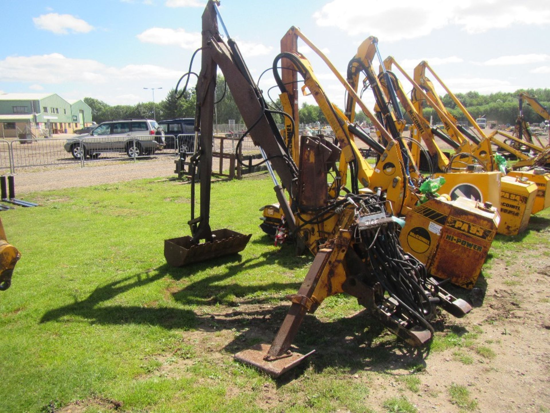 McConnel 3 Point Linkage Digger/Ditcher c/w own pump