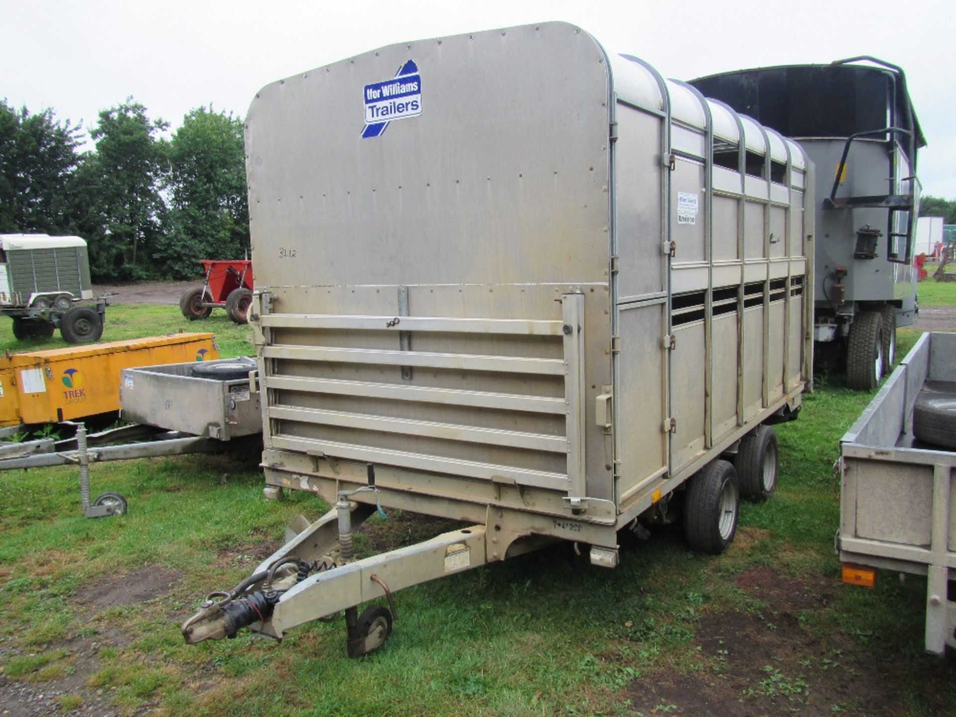 Ifor Williams DP120G Trailer c/w sheep decks - Image 6 of 7