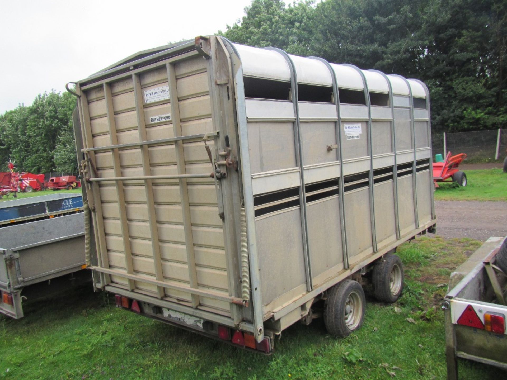 Ifor Williams DP120G Trailer c/w sheep decks - Image 2 of 7